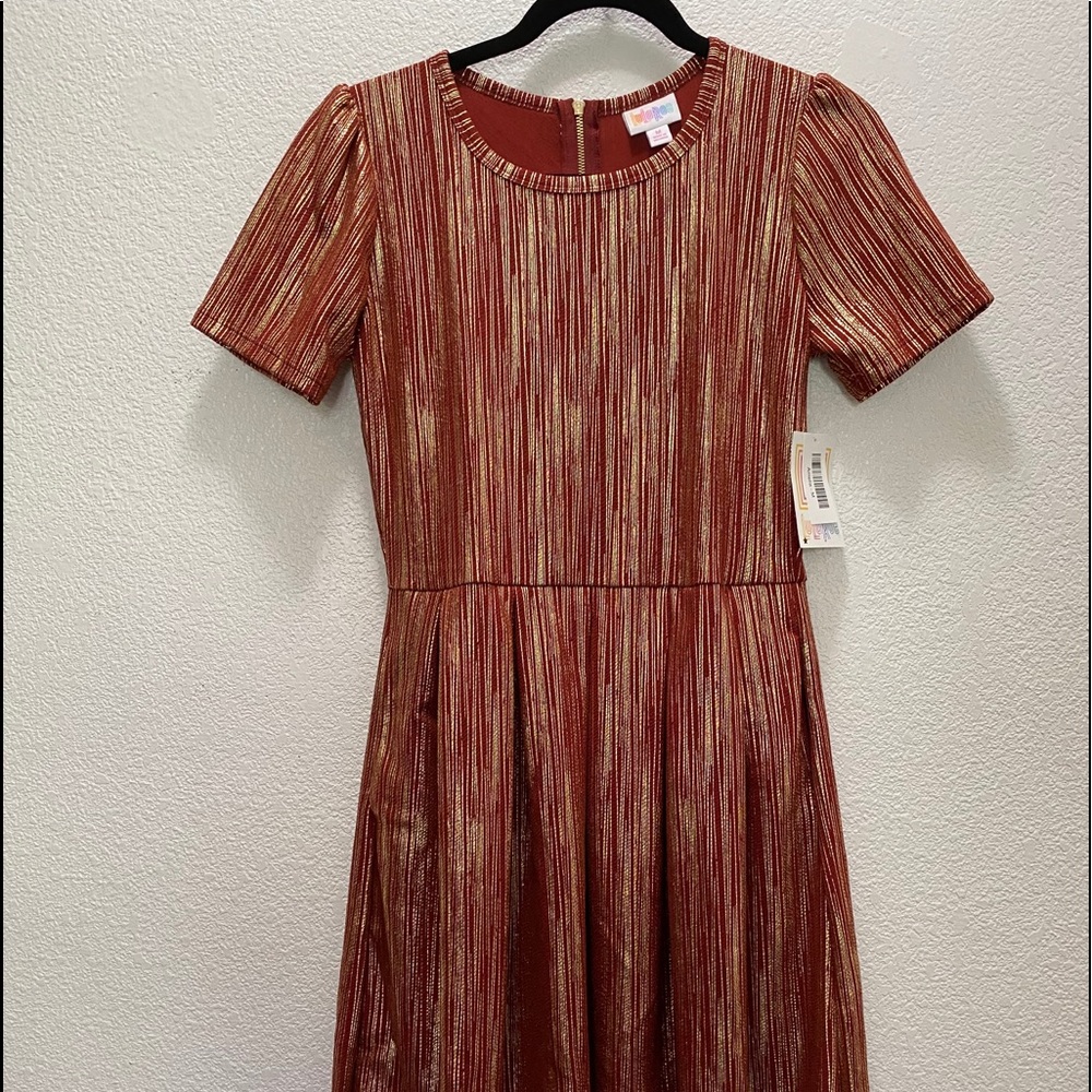 LuLaRoe Elegant Amelia Dress (M) - NWT